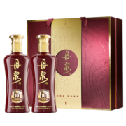 丹泉【618预售】广西白酒 双瓶礼盒洞藏10酱香型白酒50度 纯粮坤沙 500ml*2瓶礼盒装 带酒具