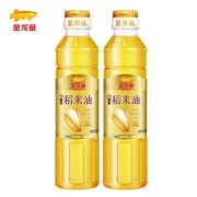 聚划算百亿补贴：金龙鱼稻米油400ml*2瓶