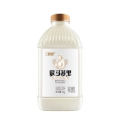 【3倍购】兰格格低温酸奶蒙马苏里1kg风味乳酸菌酸奶桶装蒙古酸奶