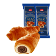 限地区：桃李 巧乐角面包 巧克力夹心牛角面包 整箱75g*8袋