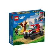 乐高（LEGO）积木603934x4消防车紧急救援5岁+男孩玩具六一儿童节礼物