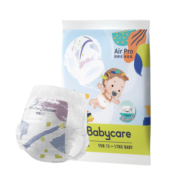 bc babycare超薄日用Air pro纸尿裤 婴儿尿不湿 轻薄透气  宝宝学步拉拉裤 XL4片【拉拉裤试用】