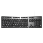 罗技（Logitech） K845机械键盘 有线游戏办公键盘 TTC轴  小刘鸭系列 【K845小刘鸭系列】 黑色 TTC 茶轴
