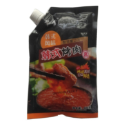 韩国生菜蘸酱韩式烤肉酱烤肉蘸酱包饭蒜蓉酱烧烤料理秘制烤肉蘸料