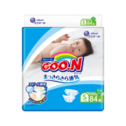 大王（GOO.N）维E婴儿纸尿裤新生儿纸尿片柔软透气轻薄干爽尿不湿S84(4-8kg)