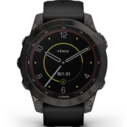 佳明（GARMIN）Fenix7智能运动跑步手表太阳能心率血氧NFC触屏GPSDLC碳黑旗舰版