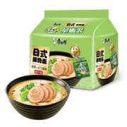 康师傅方便面 熬制高汤 日式豚骨面 五连包 泡面袋装速食 方便食品