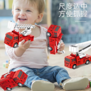 源思乐 回力功能 消防车-整套4只