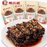 湖南特产，杨二嫂 麻辣豆腐干 120g（10小包）