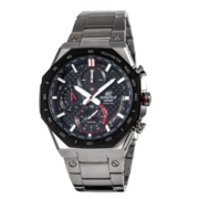 卡西欧（CASIO）EDIFICE系列时尚轻薄款太阳能多功能八角男表 EQW-A2100DB-1A