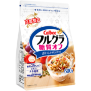 卡乐比（Calbee）减糖水果燕麦片600g 日本原装进口食品 营养早餐 即食零食 代餐