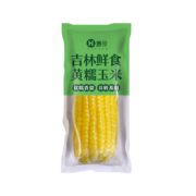 惠寻京东自有品牌 吉林鲜食黄糯玉米220g*8根东北玉米真空装（低脂）×2