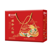 京东百亿补贴：真真老老 粽子礼盒 祥和礼粽1040g 8粽4肉4素
