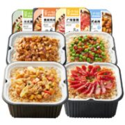 莫小仙 自热米饭组合（川式腊肉+黄焖鸡块+广味香肠+台式卤肉）