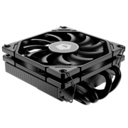 ID-COOLING IS-40X V3 双平台薄型下吹CPU散热器 四热管9cm温控风扇支持1700&AM5