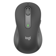 罗技（Logitech）M650 L商用大手版鼠标 黑色 无线鼠标 静音鼠标 蓝牙鼠标 Logi Bolt USB接收器