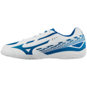 美津浓（MIZUNO）男女春夏缓震透气鞋面撞色乒乓球鞋CROSSMATCHSWORD 27/白色/蓝色 42.5