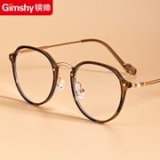 Gimshy镜帅 1.74防蓝光非球面镜片+时尚近视眼镜