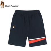 Hush Puppies 暇步士 儿童舒适清爽五分裤 藏蓝（男童）
