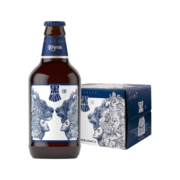 雪花啤酒（Snowbeer） 黑狮白啤自由我心 330ml*12瓶