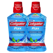 高露洁（Colgate）漱口水500ml*2去结石口臭去黄牙 99%杀菌进口涑嗽口液速簌成人