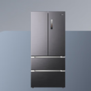 618预售、PLUS会员：Midea 美的  BCD-528WFPZM(E) 变频法式四开门多门冰箱大容量家用智能冰箱 9分钟急速净味 528升