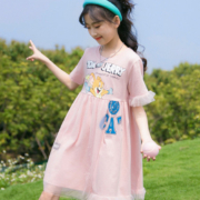限尺码：TONLION kids 夏季女大童连衣裙