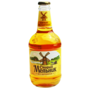 老米乐俄罗斯进口啤酒淡爽黄啤450ml*12瓶整箱 黄啤12瓶
