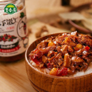 吉香居爆暴下饭香菇竹笋牛肉酱香菇酱下饭菜瓶装拌饭酱辣椒酱