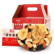 PLUS会员：亿果缘 YIGUOYUAN 坚果干果仁零食礼盒装 早餐伴侣 600g