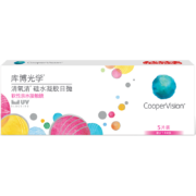 plus会员:库博光学（coopervision）清氧清进口透明 隐形眼镜硅水凝胶日抛5片装 425度