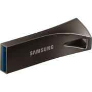 三星（SAMSUNG）256GB USB3.1 U盘 BAR升级版+深空灰 金属优盘 高速便携 学生办公 读速400MB/s（Gen 1）
