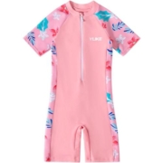 儿童泳衣女孩中大童夏2023新款女童连体防晒游泳衣专业游泳套装备