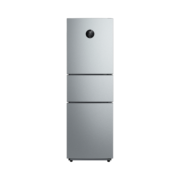 美的（Midea）247升三门冰箱 一级能效双变频风冷无霜 中门宽幅变温节能冰箱智能BCD-247WTPZM(E) 泰坦银