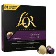 法国LOR咖啡胶囊80粒黑咖啡美式适用雀巢nespresso星巴克咖啡机