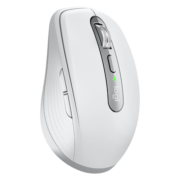 罗技（Logitech） MX ANYWHERE 3 无线蓝牙办公鼠标 充电轻音优联双模移动商务鼠标 【MX ANYWHERE 3】太空银