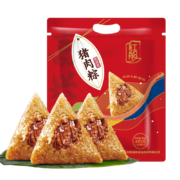 嘉兴红船 嘉兴粽子真空鲜肉粽 鲜肉大粽160g*3只