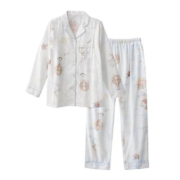 【618预售】十月结晶纱罗月子服产后孕妇睡衣女夏季家居服哺乳衣