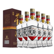 董酒董酒 高度白酒 白标（八角瓶）54度 500ml*6瓶 董香型整箱装白酒
