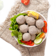 潮达祺 潮汕 牛肉丸500g+牛筋丸500g