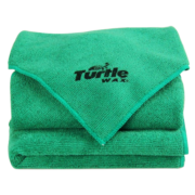 龟牌（Turtle Wax） 洗车毛巾擦车巾无痕40*40 (3条装）汽车车用专用抹布吸水加厚