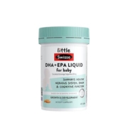 【自营】Swisse斯维诗DHA+EPA婴幼儿鱼油软胶囊60粒宝宝肝油