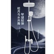 ARROW 箭牌卫浴 AE34144MZMW-P1 淋浴花洒套装 钢琴白 冷热款