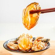 大海纪食 即食乳山生蚝 蒜蓉生蚝 250g/罐*2