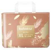 BEBETOUR Airpro羽毛婴儿训练裤学步裤拉拉裤 XL码32片（12-17kg） 1包