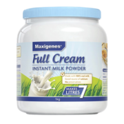 美可卓Maxigenes 澳洲进口高钙全脂成人奶粉 蓝胖子 1kg