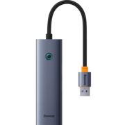 倍思USB3.0分线器扩展坞HUB拓展坞高速集线器转接头转换器通用雷电3/4苹果华为联想笔记本电脑