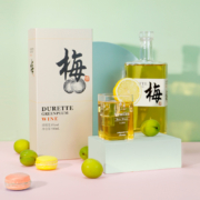 新低！Durette 杜瑞特 8度青梅果酒 500mlx2瓶礼盒装