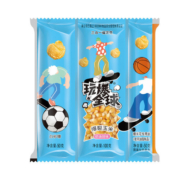 玩爆全球爆米花三合一球形巧克力味小零食有油有糖有玉米粒200g