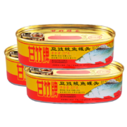 有劵的上、Plus会员：甘竹牌 鱼罐头  豆豉鲮鱼227g*3罐*4件
